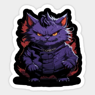 Purple Gengar Sticker